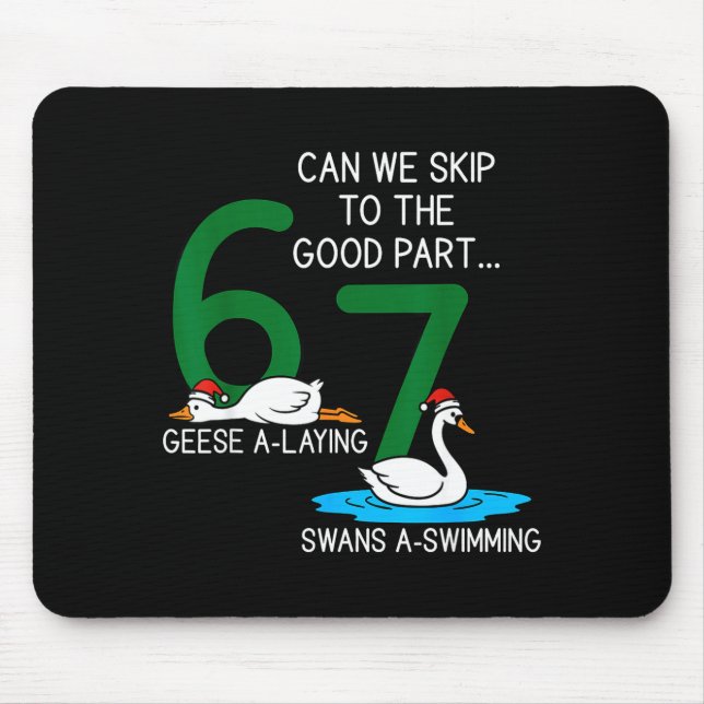 Geese A Laying Swans A Swimming 67 Six Geese Seven Musmatta (Framsidan)