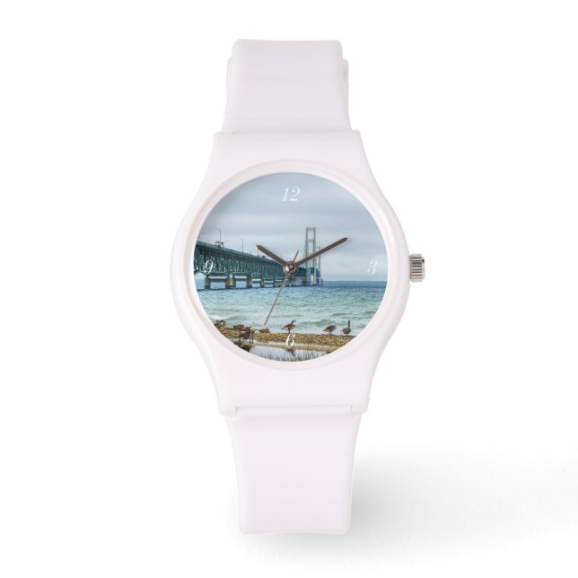 Geese at Mighty Mac Armbandsur (Framsida)