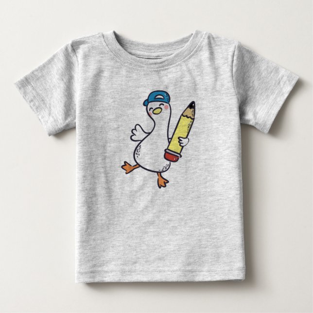 Geese back to school t shirt (Framsida)