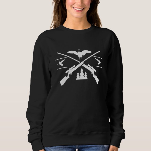 Geese Hunter Goose Hunting T Shirt (Framsida)