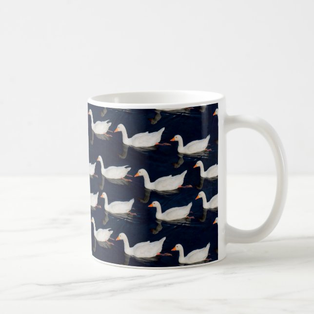 Geese mönster kaffemugg (Höger)