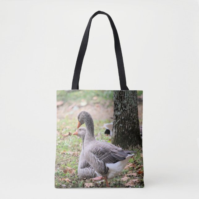Geese tote bag tygkasse (Framsida)