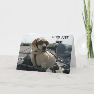 Geetkort för Bikerna Hundar i världen Kort