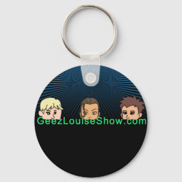 Geez Louise Group Mörk Keychain Nyckelring