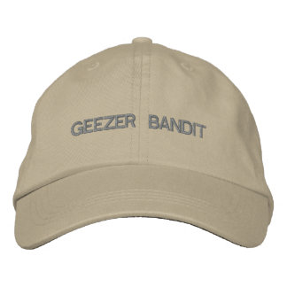 GEEZER BANDIT HAT BRODERAD KEPS