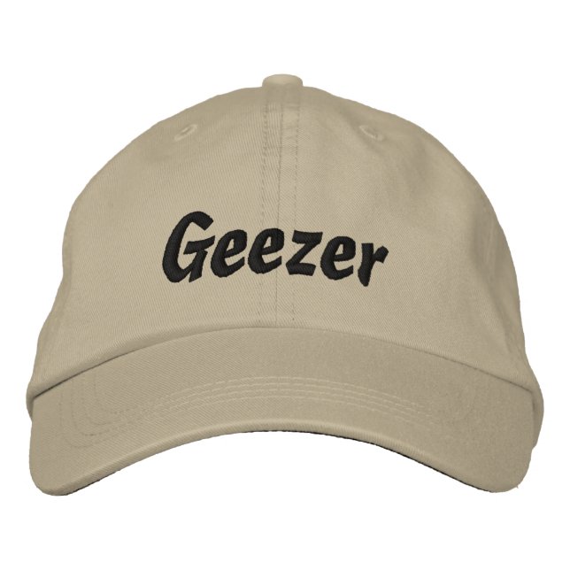 Geezer Embroized Cap/Hat Broderad Keps (Framsida)