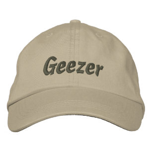 Geezer Embroized Cap/Hat Broderad Keps