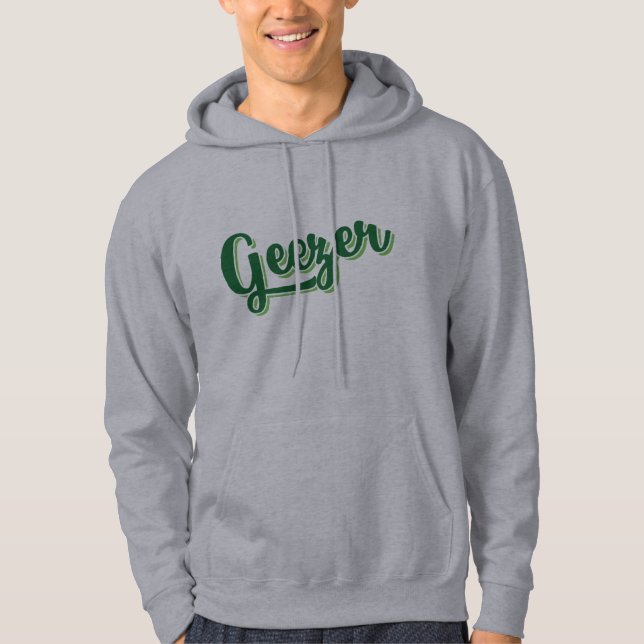 Geezer London Slang Dialect Hoodie (Framsida)
