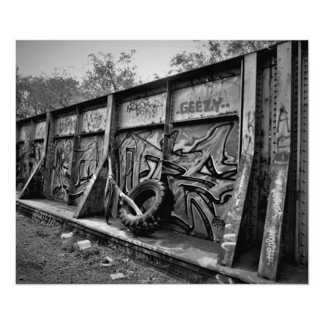 "GEEZY—PEEZY" fotoutskrift Fototryck (Framsidan)