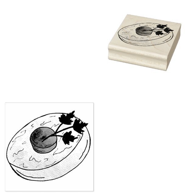 Gefilte Fish Jewish Helgdagars Shabbat Passover Fo Stämpel (Stämplad)