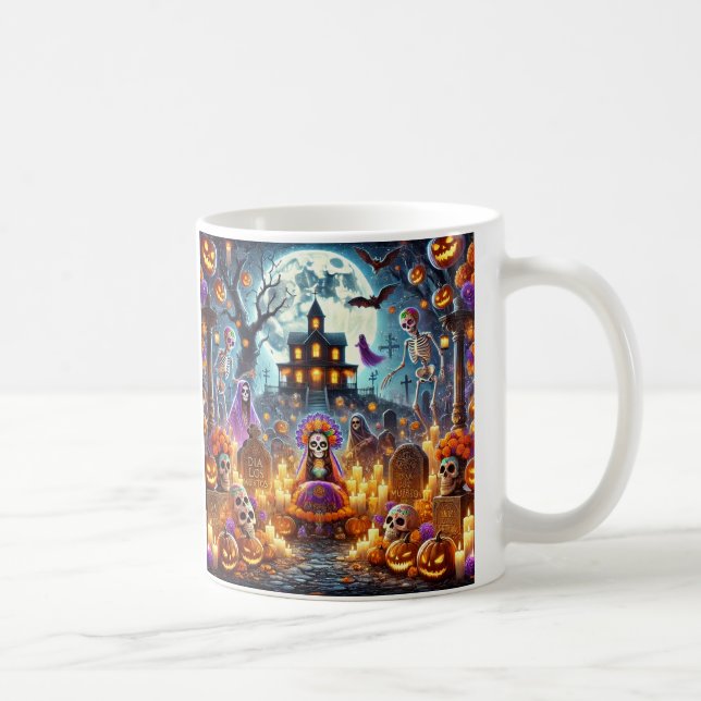 Geft mugg Halloween för förälder (Höger)