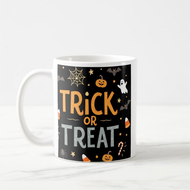 Geft mugg Halloween-trick eller trear (Vänster)