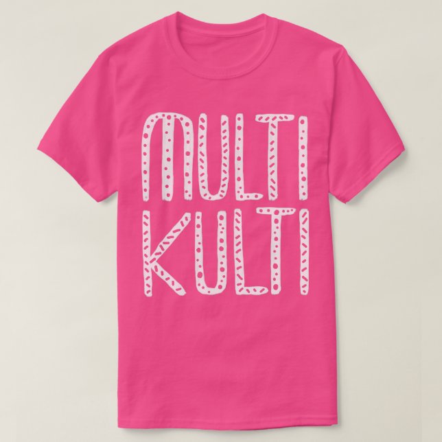 Gegen Rechts Multikulti T Shirt (Design framsida)