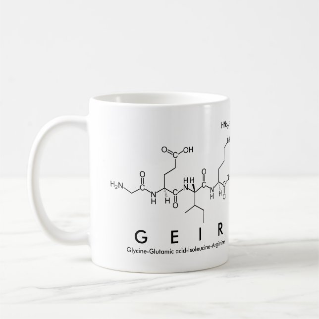 Geir peptide namn mugg (Vänster)