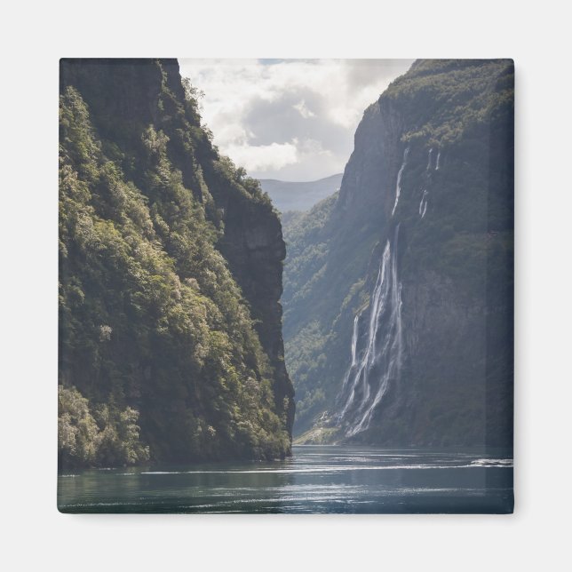 Geiranger Fjord Magnet (Framsidan)