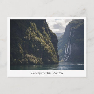 Geirangerfjords Norge Vykort