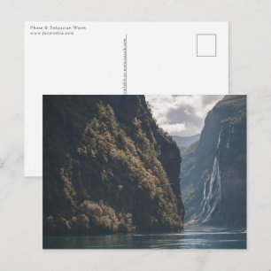 Geirangerfjords Norge Vykort