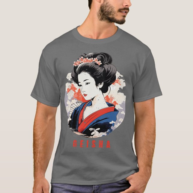 Geisha 1 t shirt (Framsida)
