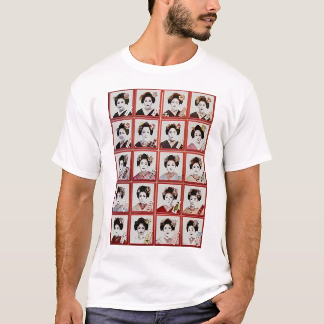 Geisha 2 t shirt (Framsida)