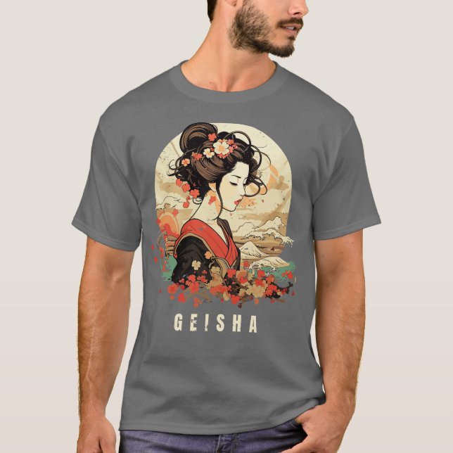 Geisha 3 t shirt (Framsida)