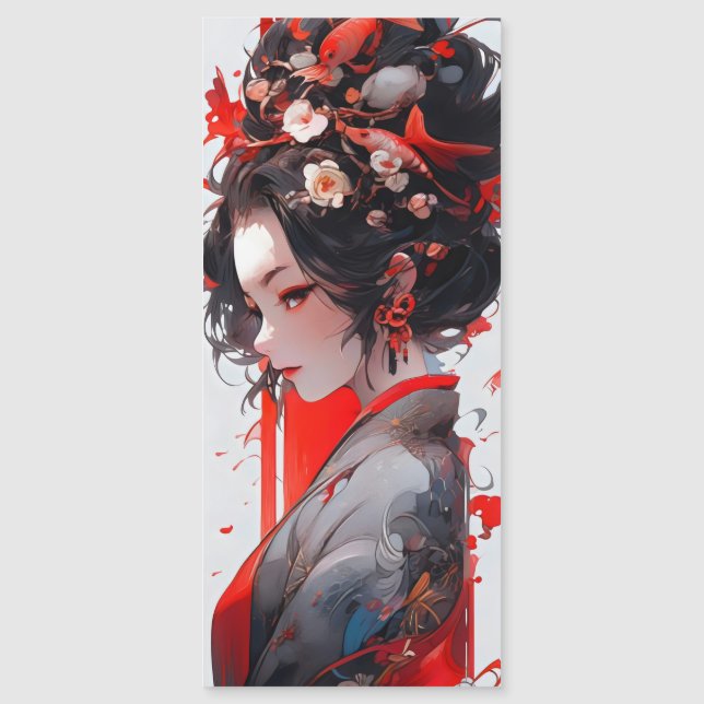 Geisha Anime Woman (Framsida)