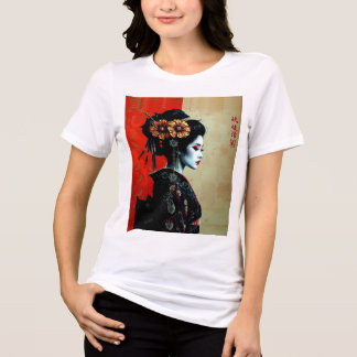 Geisha-blomman – Tidlös japansk elegans T Shirt