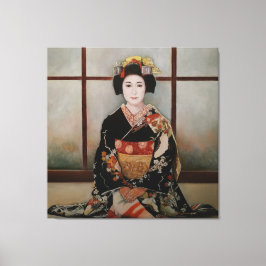 Geisha Canvastryck