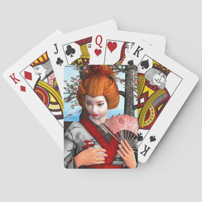 Geisha Casinokort (Baksidan)