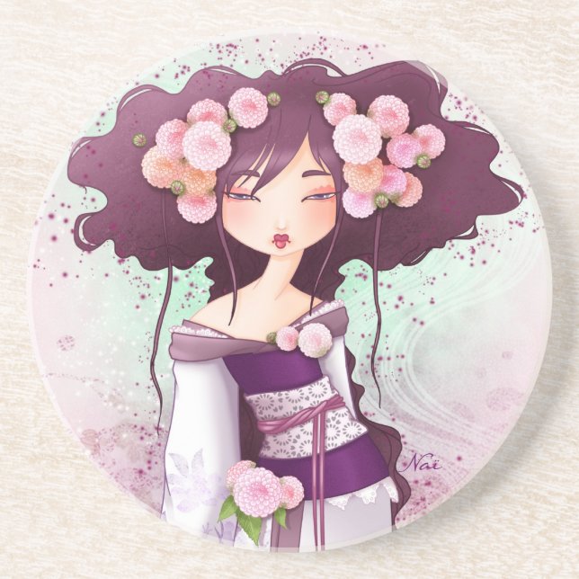 geisha dahlia underlägg (Framsidan)