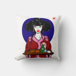 Geisha Dekorativ kudde