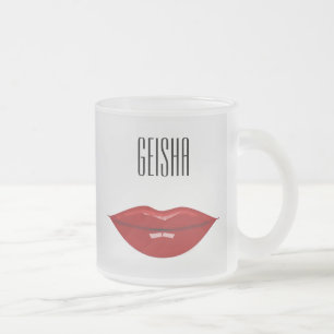 Geisha - Dekorrar för ditt hem Frostad Glasmugg