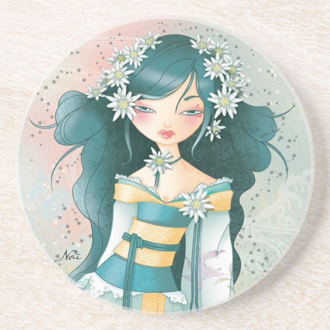 Geisha Edelweïss Underlägg Sandsten (Framsidan)