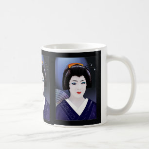 Geisha Färg Kaffemugg
