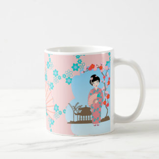 Geisha-födelsedagsfest Kaffemugg