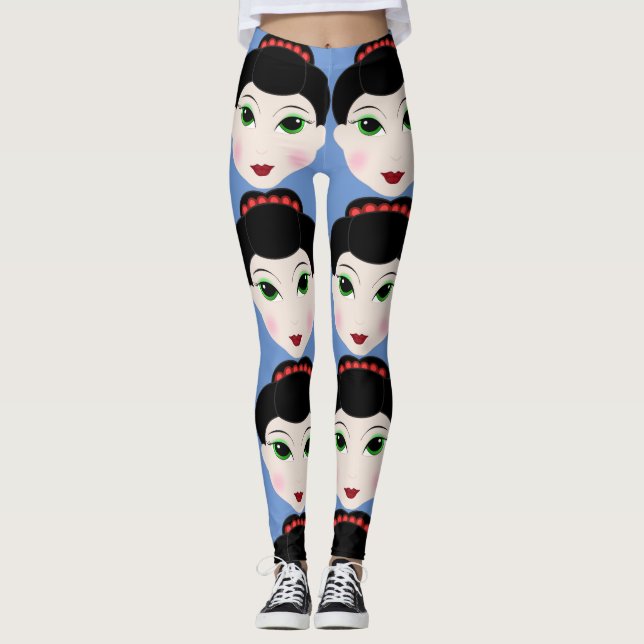 GEISHA GIRL BYXOR LEGGINGS (Framsida)
