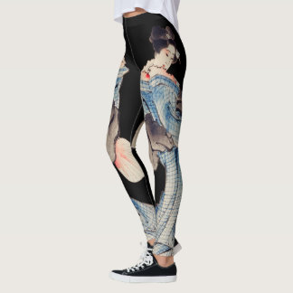 Geisha Grace Leggings - Vackert