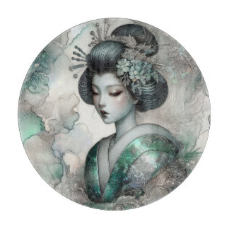 Geisha i Grön Design Serie #2