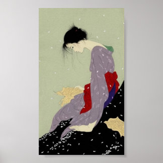 Geisha i Winter Poster