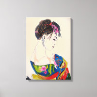 Geisha Japansk konst