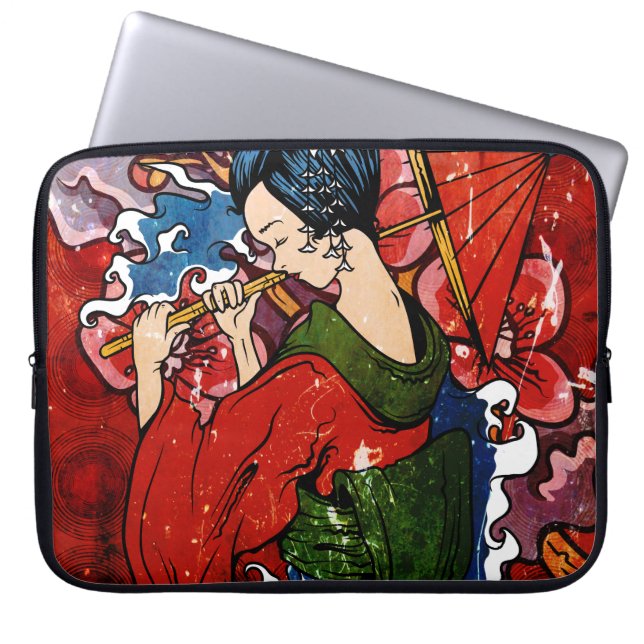 Geisha Laptop Fodral (Framsidan)