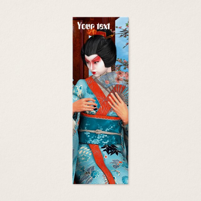 Geisha Litet Visitkort (Framsidan)