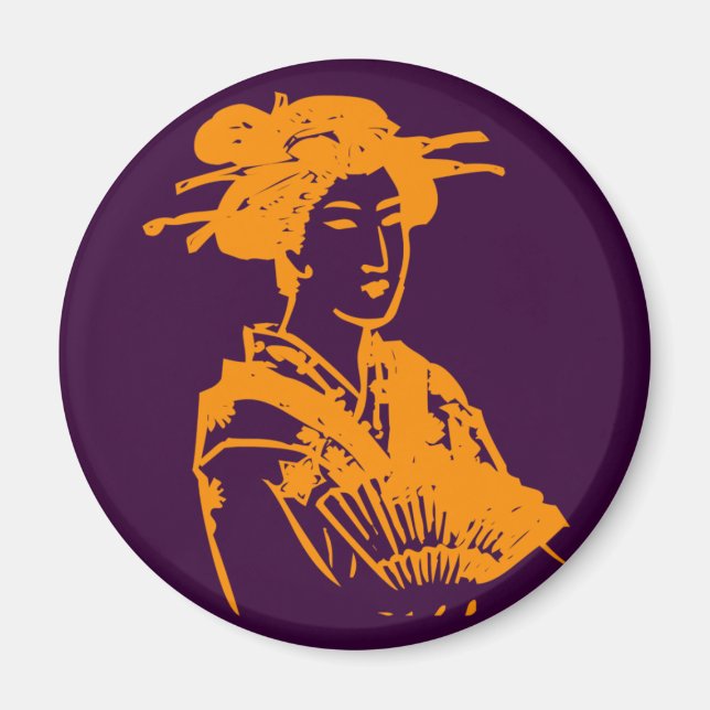 Geisha Magnet (Framsidan)