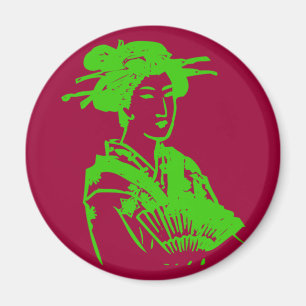 Geisha Magnet