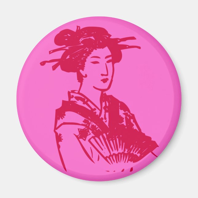 Geisha Magnet (Framsidan)