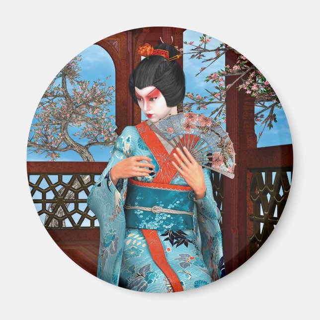 Geisha Magnet (Framsidan)