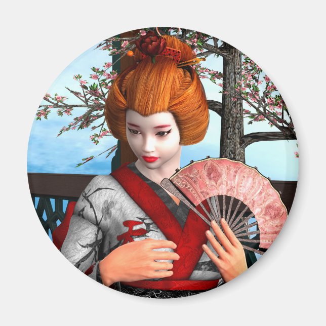 Geisha Magnet (Framsidan)