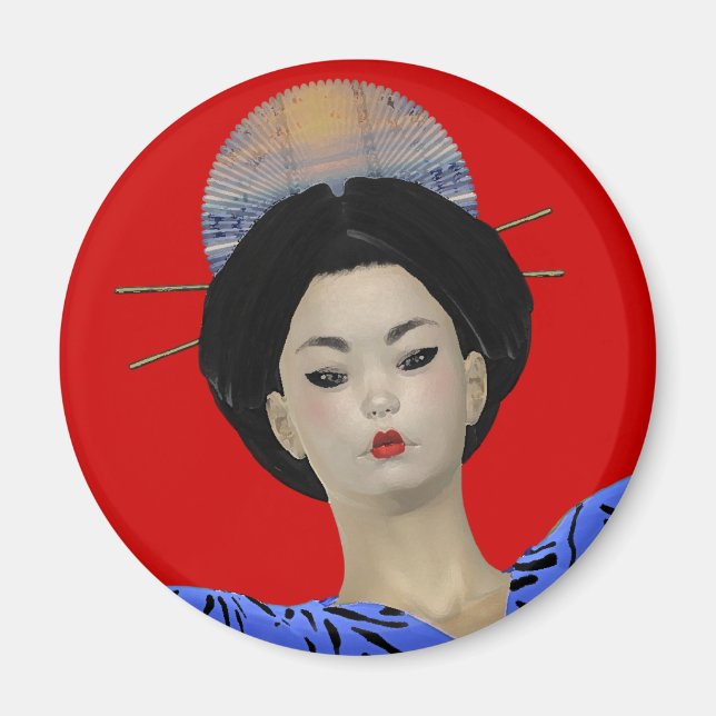 Geisha Magnet (Framsidan)