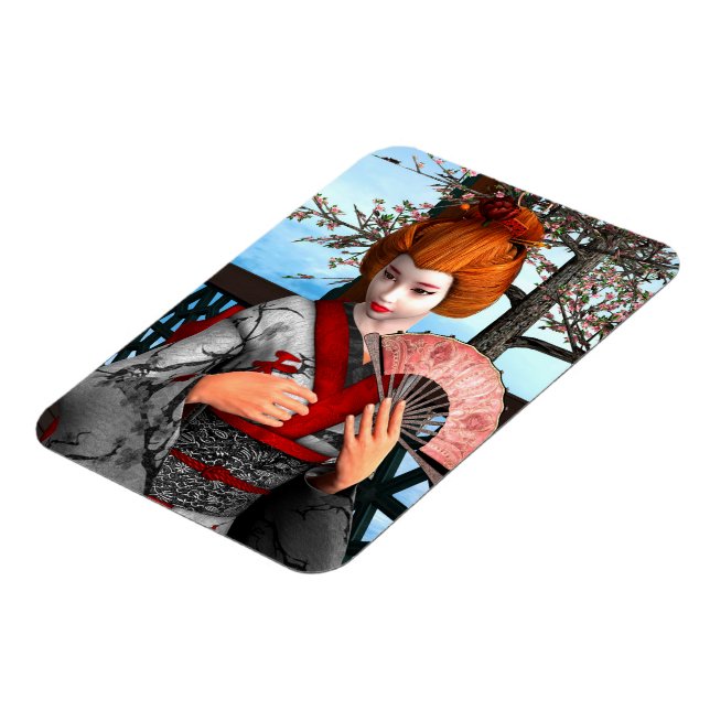 Geisha Magnet (Vänstra Sidan)