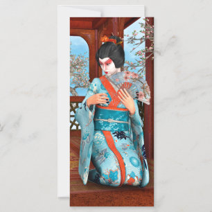 Geisha Magnetisk Inbjudningskort