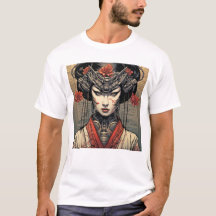 Geisha Mech Smiles Tee
